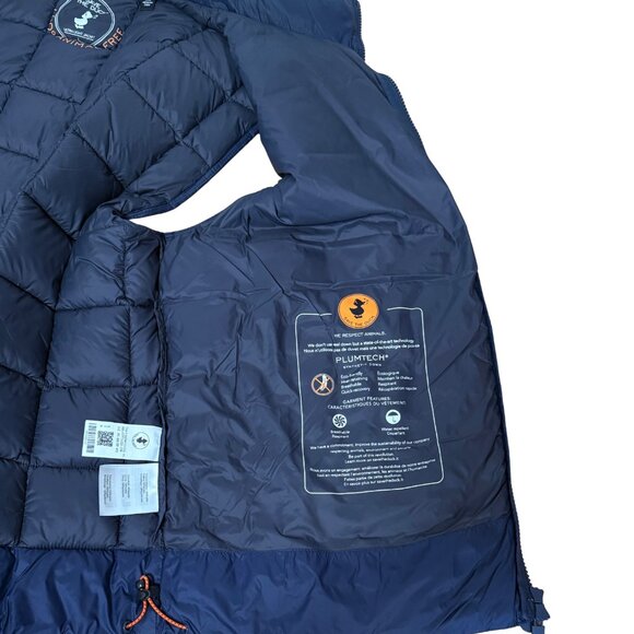 Save The Duck Men’s Quilted Giga Vest in Navy | Men's Large - Picture 6 of 7